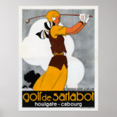 France Golf  Adverteren Poster herstelde (Voorkant)