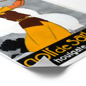France Golf Adverteren Poster herstelde (Hoek)