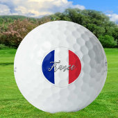 France Golf Balls & French Flag Golfers / Patriots Golfballen