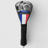 France Golf, Best Dad, French Flag, Photo Golfheadcover (Voorkant)