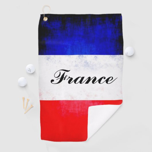 France Golf Towel Golfhanddoek (Insitu)