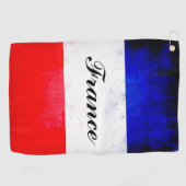France Golf Towel Golfhanddoek (Horizontaal)