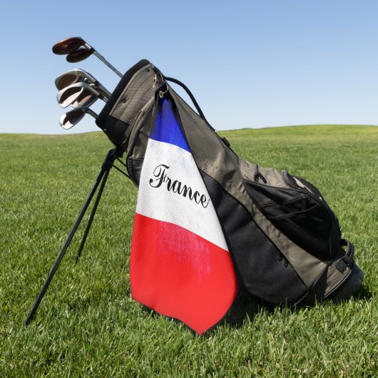 France Golf Towel Golfhanddoek (Groen)