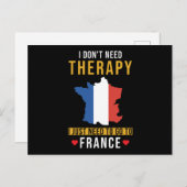 France Holiday Gezegde Funny Briefkaart (Voorkant / Achterkant)