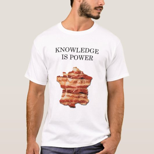 France is Bacon! T-shirt (Voorkant)