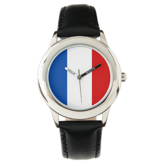 France Kind's Watch - France montre d'enfants Horloge (Voorkant)