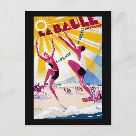 France La Baule Briefkaart (Voorkant)