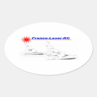 France Laser RC Classic Ovale Sticker