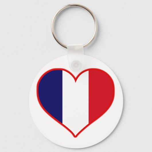 France Love Sleutelhanger (Voorkant)
