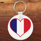 France Love Sleutelhanger (Voorkant)