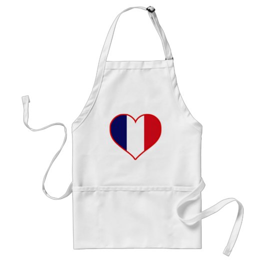 France Love Standaard Schort (Voorkant)