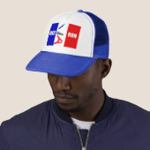 France_Macron Trucker Hat Trucker Pet (In situ)