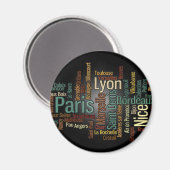 FRANCE Magnet (Voorkant / Achterkant)