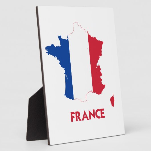 FRANCE MAP FOTOPLAAT (Zijkant)