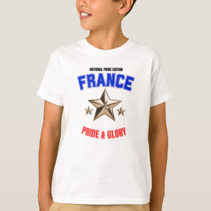 France Nationale Trots Editie Kids Basic T-Shirt