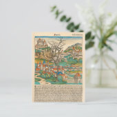 France Neurenberg Chronicle 1493 Briefkaart (Staand voorkant)