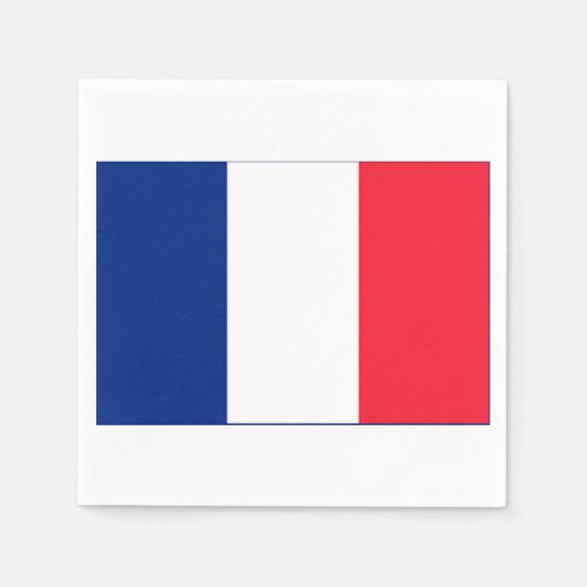 France Paper Party Napkins Servetten (Voorkant)