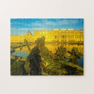 France Paris Architecture Sunset Versailles Legpuzzel