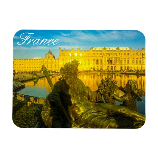 France Paris Architecture Sunset Versailles Magneet (Horizontaal)