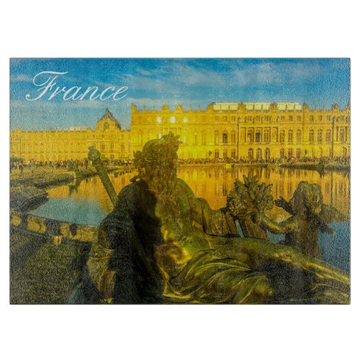 France Paris Architecture Sunset Versailles Snijplank (Voorkant)