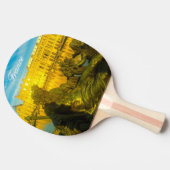 France Paris Architecture Sunset Versailles Tafeltennisbatje (Zijkant)