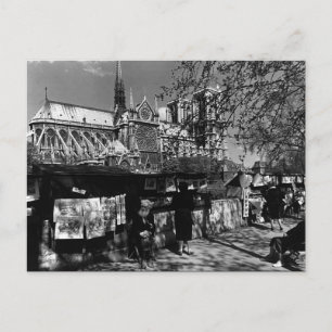 -France Paris-boekverkopers Briefkaart