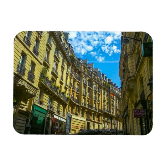France Paris Cityscape Build Magneet (Horizontaal)