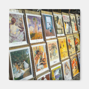 France Paris Cityscape Montmartre Area Art Magneet