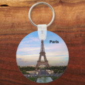 France Paris Eiffel Tower (door St.K.) Sleutelhanger (Voorkant)