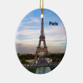 France Paris Eiffel Tower (nieuw) (St.K.) Keramisch Ornament (Rechts)