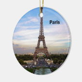 France Paris Eiffel Tower (nieuw) (St.K.) Keramisch Ornament (Links)