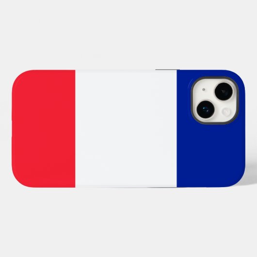 France Paris Flag Cell Phone Case (Achterkant (horizontaal))