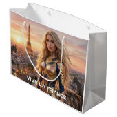 FRANCE - PARIS GROOT CADEAUZAKJE (Achterkant Gekanteld)