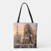 FRANCE - PARIS TOTE BAG (Achterkant)