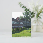 France Park Indiana Briefkaart (Staand voorkant)