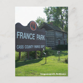 France Park Indiana Briefkaart