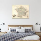 France Politics Canvas Afdruk (Insitu (Slaapkamer))