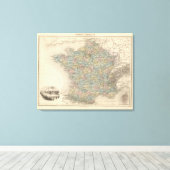 France Politics Canvas Afdruk (Insitu (Houten vloer))