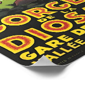 France Poster French Art Les Houches Gorges Print (Hoek)