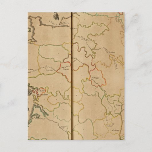 France Rivers Briefkaart (Voorkant)