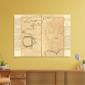 France Rivers Canvas Afdruk (Insitu (Woonkamer))