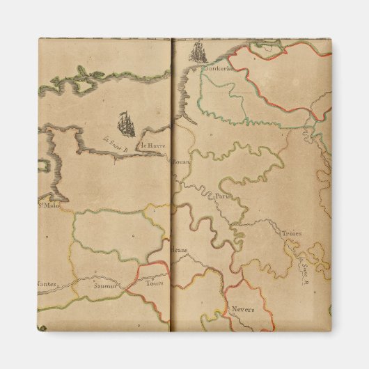 France Rivers Magneet (Voorkant)