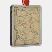 France Rivers Metalen Ornament (Rechts)