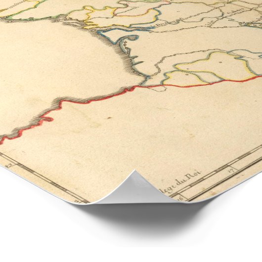 France Rivers Poster (Hoek)