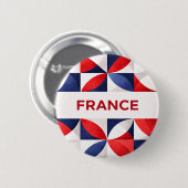 France Ronde Button 5,7 Cm (Voorkant /achterkant)