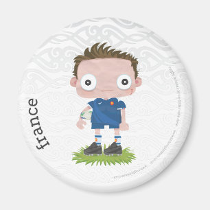 France Rugby Fridge Magnet