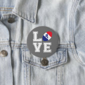 France Rugby Ronde Button 7,6 Cm (In situ)