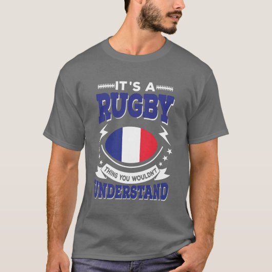 France Rugby T-shirt (Voorkant)