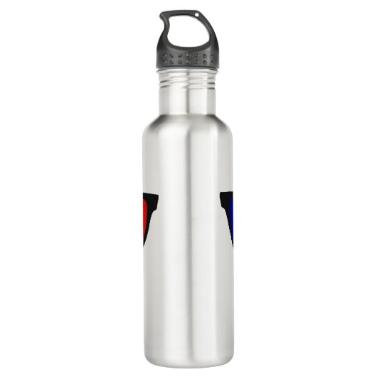 France Shades aangepaste waterflessen Waterfles (Achterkant)