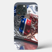 FRANCE Shield I-Phone case (Achterkant)